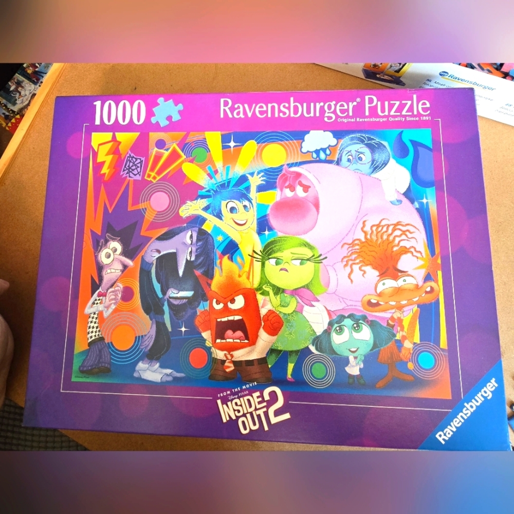 Ravensburger Inside Out 2 Puzzle - Vibrant Colors - 1000 Pieces
